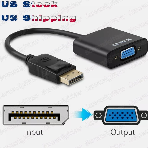 Moread DisplayPort to VGA Pigtail Adapter - Picture 6 of 6